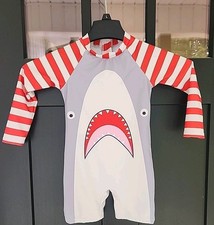 Macacão Coolmee bebê menino tubarão secagem rápida protetor solar roupa de banho surf, usado comprar usado  Enviando para Brazil
