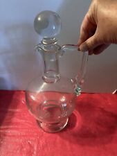 Vintage etched glass for sale  Glen Saint Mary