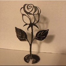 Rose flower tabletop d'occasion  Expédié en Belgium