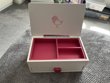 Girls wooden trinket for sale  DURHAM