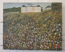 Huile toile steffann d'occasion  Vincennes