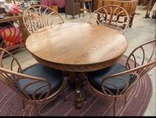 Antique round oak for sale  Trappe