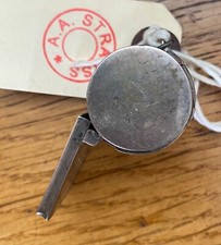 Sterling silver whistle for sale  LONDON
