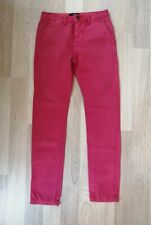 Pantalon chino rouge d'occasion  Bourg-de-Thizy