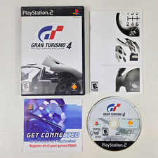 Gran Turismo 4 Sony PlayStation 2 PS2 Black Label completo na caixa e cartão de registro testado comprar usado Gran Turismo 4 Sony PlayStation 2 PS2 Black Label completo na caixa e cartão de registro testado comprar usado  Enviando para Brazil
