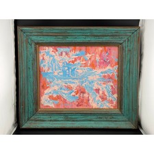 Original framed acrylic for sale  Hilton