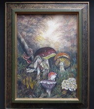Ancien tableau signé d'occasion  Quimper