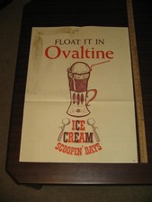 Ovaltine 1960s ice for sale  Wentzville