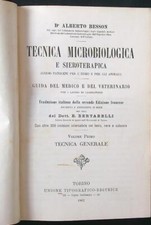 Tecnica microbiologica sierote usato  Italia