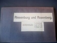 Kriegskarte riesenburg rosenbe gebraucht kaufen  Villingen-Schwenningen