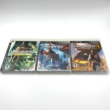 Uncharted trilogy playstation for sale  Hamilton