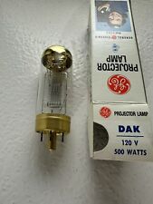 Lâmpada projetora DAK 120v 500w, G.E. marca comprar usado  Enviando para Brazil