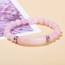 Bracelet perles quartz d'occasion  Bordeaux-