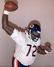 Futebol americano personalizado NFL Mcfarlane Chicago Bears lenda William Perry The Fridge TD, usado comprar usado Futebol americano personalizado NFL Mcfarlane Chicago Bears lenda William Perry The Fridge TD, usado comprar usado  Enviando para Brazil