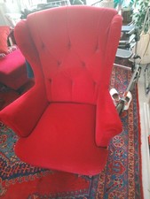 Roter hrensessel hocker gebraucht kaufen  Dortmund