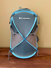 Mochila feminina Columbia Titanium Mobex 0/S caminhada acampamento cinza e azul-petróleo comprar usado  Enviando para Brazil
