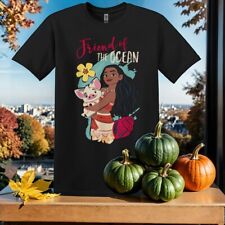 Camiseta unissex masculina feminina Disney Moana & Pua Hug Friend Of SY270 comprar usado  Enviando para Brazil