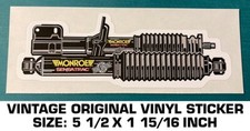 MONROE SENSATRAC AMORTECEDORES VINTAGE ADESIVO DE VINIL ORIGINAL - CORRIDA, usado comprar usado  Enviando para Brazil
