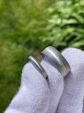 Conjunto de anel de casal, bandas de titânio sólido, para casamento, aniversário, noivado comprar usado  Enviando para Brazil