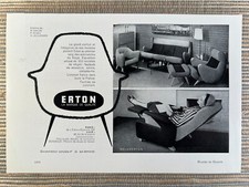 Usado, Cadeira Erton Mid Century Móveis Caillon Paris França 1958 Vintage Impressão Anúncio comprar usado  Enviando para Brazil