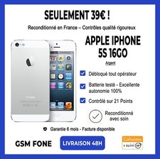 Apple iphone argent d'occasion  Marseille V