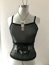 Top débardeur transparent d'occasion  Apt