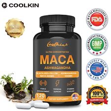 Maca 9705mg - Ashwagandha - Saúde masculina, reforço de testosterona, energia e resistência comprar usado  Enviando para Brazil