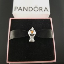 Novo Berloque Pandora x Disney Frozen Olaf Prata s925 ALE comprar usado  Enviando para Brazil