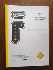 Catalogue maquette signal d'occasion  Chalindrey