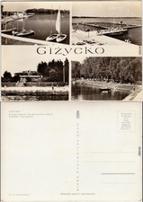 Używany, Giżycko Przystan jachtowa. Osrodek sportow wodnych. Kapieliko. Nad kanałem 1965 na sprzedaż  Wysyłka do Poland