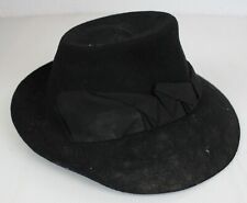 Chapeau noir feutre d'occasion  Aubenas