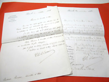 Armand rousseau autographe d'occasion  Coulaines