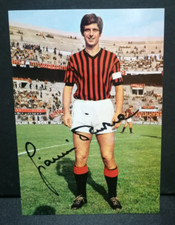 Cartolina gianni rivera usato  Italia