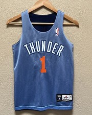 Camiseta de basquete OKC Thunder Boy reversível tamanho M comprar usado  Enviando para Brazil