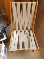 Vintage wooden armchair for sale  MANCHESTER