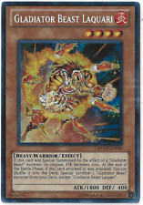 Yugioh! Gladiator Beast Laquari RYMP-EN096 Secret raro ilimitado quase perfeito comprar usado  Enviando para Brazil