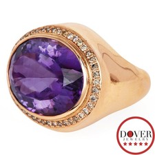 amethyst diamond ring 14k for sale amethyst diamond ring 14k for sale Miami