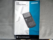 Guidebook graphing calculator for sale  Oxford