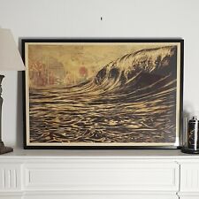 Shepard Fairey (OBEY) - Dark Wave - Open Edition - SIGNED - 2024, usado comprar usado  Enviando para Brazil