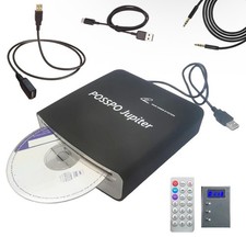 CD player de DVD para carro com porta USB porta auxiliar, CD player externo portátil comprar usado  Enviando para Brazil