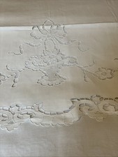 Drap ancien broderie d'occasion  Chauny