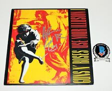 AXL ROSE ASSINADO GUNS N' ROSES 'USE YOUR ILLUSION' ÁLBUM DISCO DE VINIL BECKETT CERTIFICADO DE AUTENTICIDADE comprar usado  Enviando para Brazil