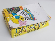 Caixa de exibição Fleer 1980 Pacman contador e embalagens e esfregar cartões de jogo e 150 adesivos, usado comprar usado  Enviando para Brazil