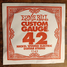 Usado, Ernie Ball 1042 Plain Steel Costumbre Gauce Cuerda X Guitarra Eléctrica Acústica segunda mano  Embacar hacia Argentina