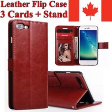Leather Wallet Card Stand Cover Case For iPhone SE 2022 2020 8 7 Plus 6S 5S na sprzedaż  Wysyłka do Poland