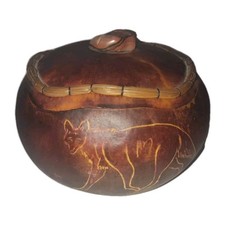 Vintage carved gourd for sale  Henderson