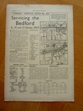Servicing bedford 1939 for sale  ROMFORD