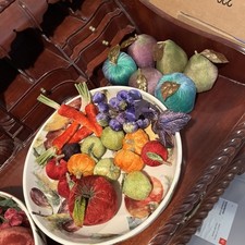 Velvet flocked fruit for sale  Fort Myers