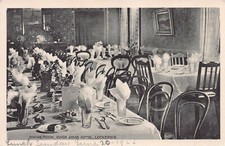 Sala de jantar, King Arms Hotel, Lockerbie, Escócia, cartão postal antigo comprar usado Sala de jantar, King Arms Hotel, Lockerbie, Escócia, cartão postal antigo comprar usado  Enviando para Brazil