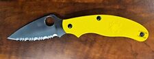 Spyderco salt penknife for sale  Golden